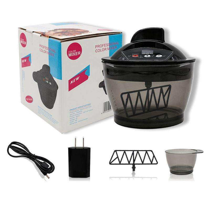 5W Electric Hair Cream Automatic Mixer Mixing Bowl,CN Plug