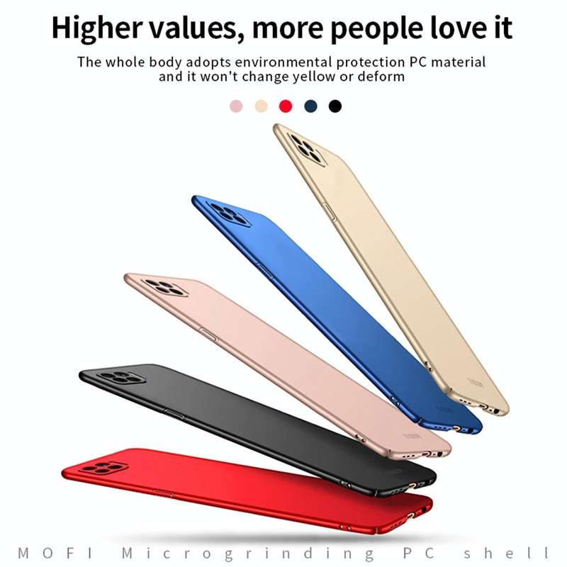 For OPPO F17 Pro / A93 MOFI Frosted PC Ultra-thin Hard Case(Gold)