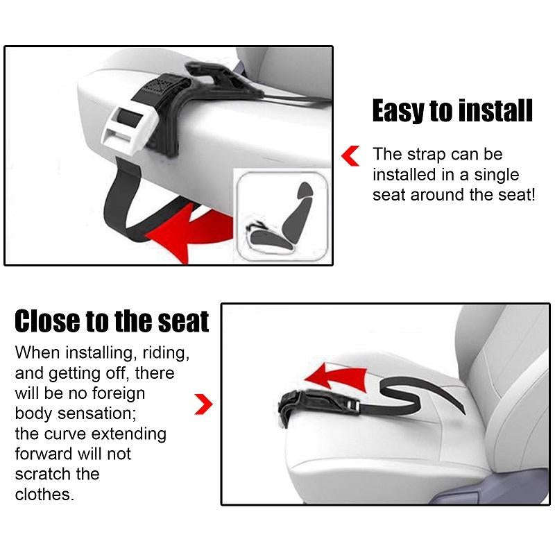 Pregnant Car Seat Belt Anti Stranglehold Belly Protection Fetal Regulator(Pink)