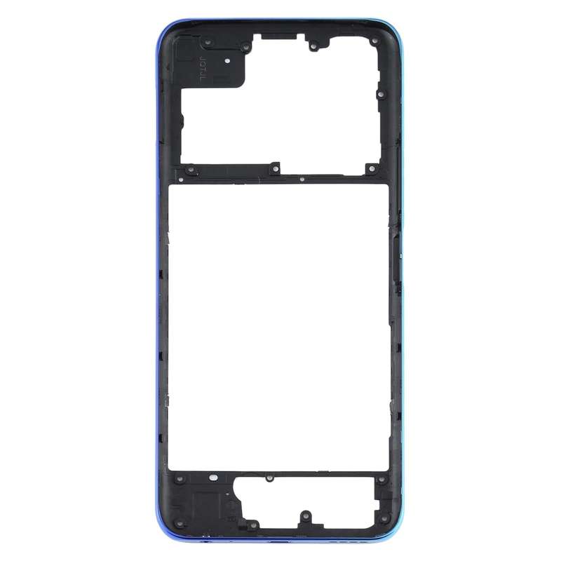 For Vivo Y51s V2002A Middle Frame Bezel Plate(Blue)