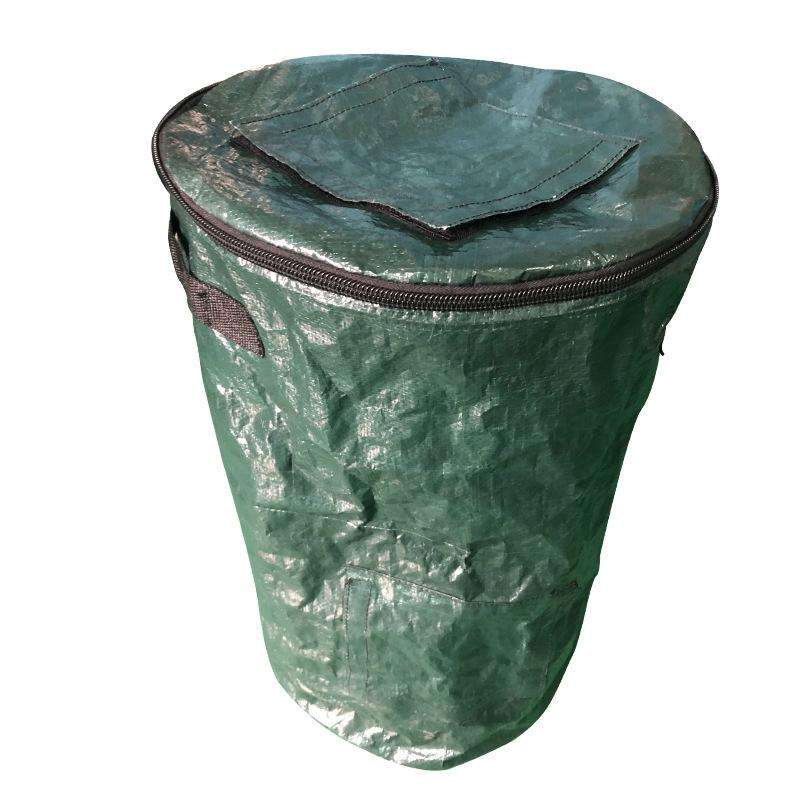 Sealing Probiotics Fermentation Garden Horticulture Tree Leaf Bag Compost Bag, Size: Large Lid Wi...