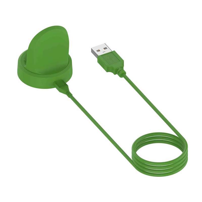 For Samsung Galaxy Watch5 / Watch5 Pro USB Vertical Magnetic Charger Holder(Green)