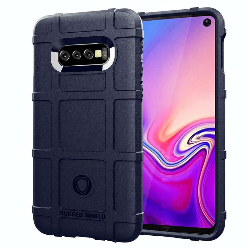 Full Coverage Shockproof TPU Case for Galaxy S10e(Blue)