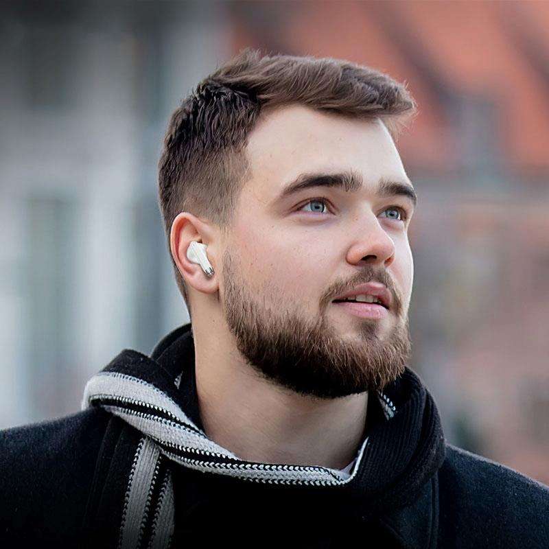 hoco EQ2 True Wireless Bluetooth Earphone(Purple)
