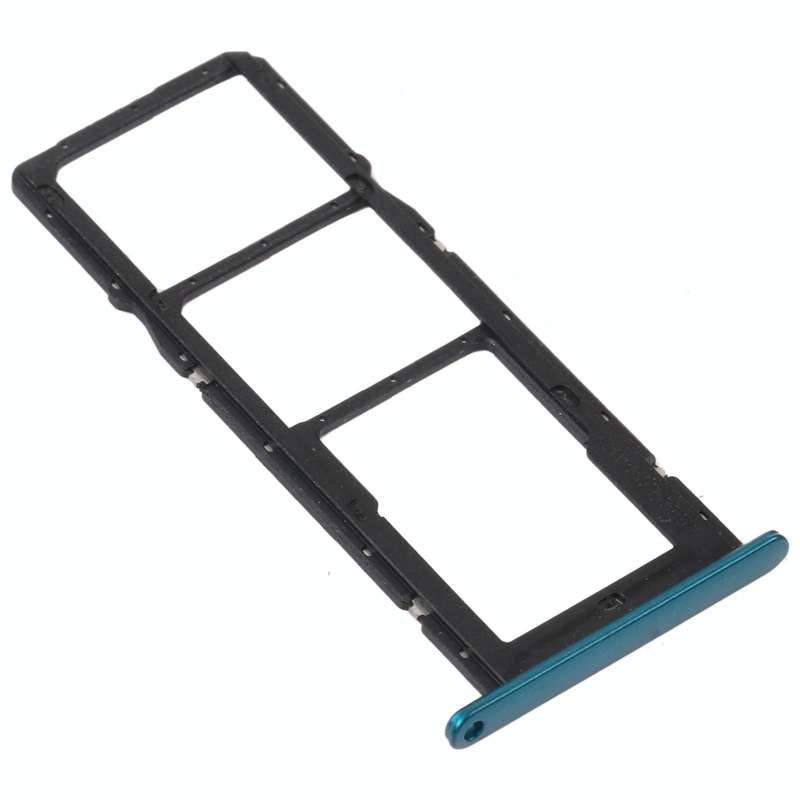 SIM Card Tray + SIM Card Tray + Micro SD Card Tray for Huawei Enjoy 20 SE 4G(Green)