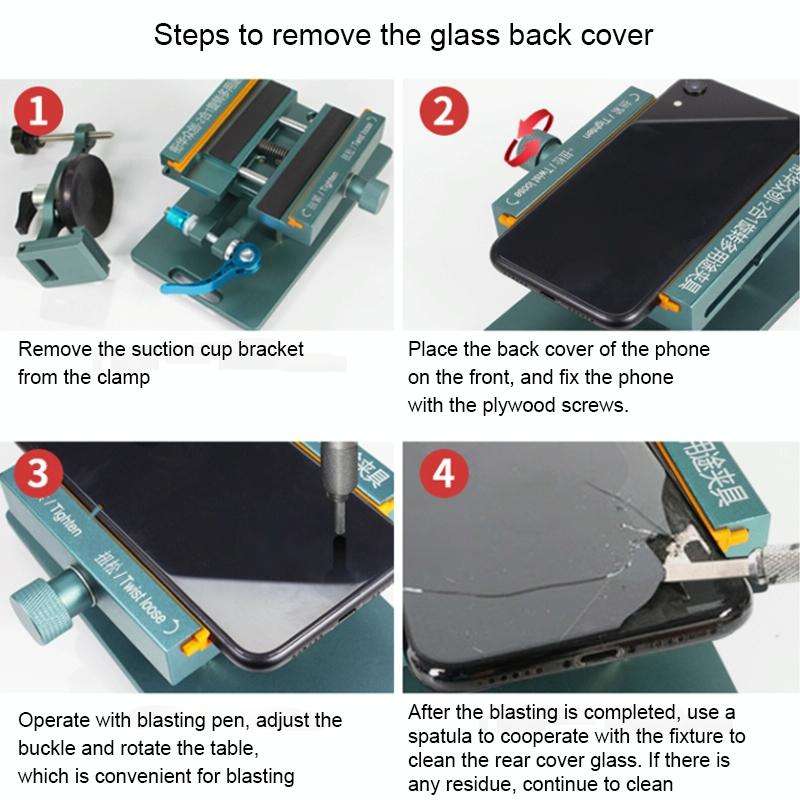 2 in 1 360 Rotating LCD Screen Rear Cover Separator