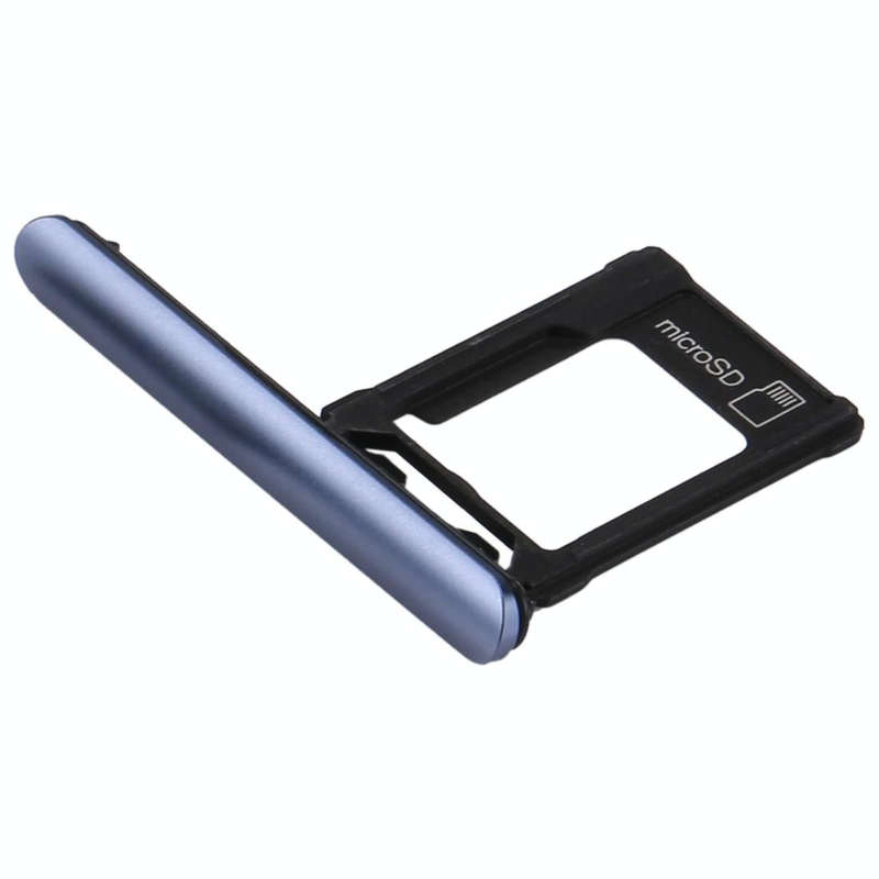 Micro SD Card Tray for Sony Xperia XZ1(Blue)