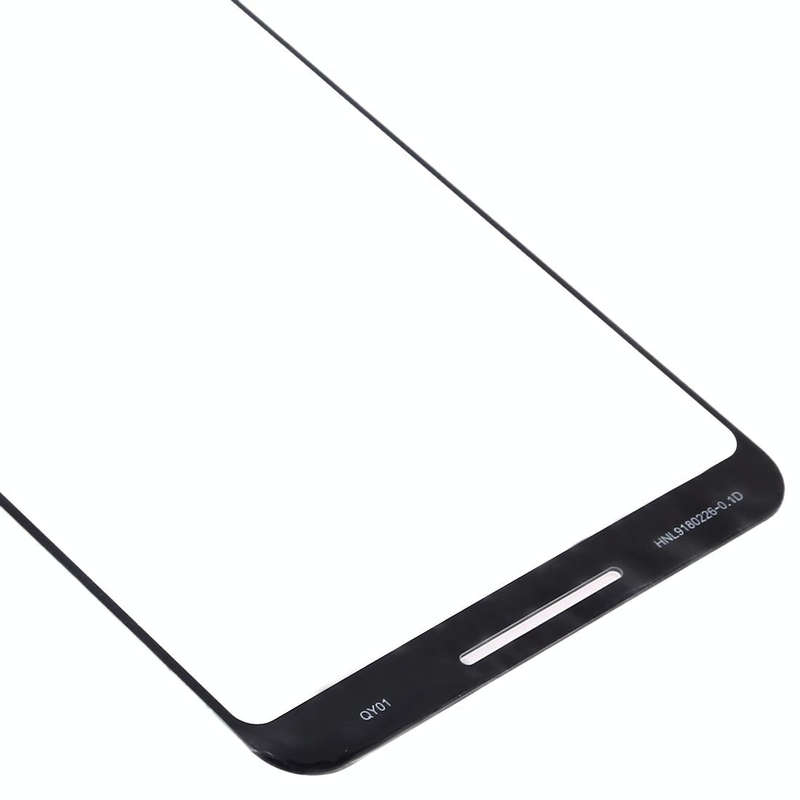 Front Screen Outer Glass Lens for Google Pixel 3 XL(Black)