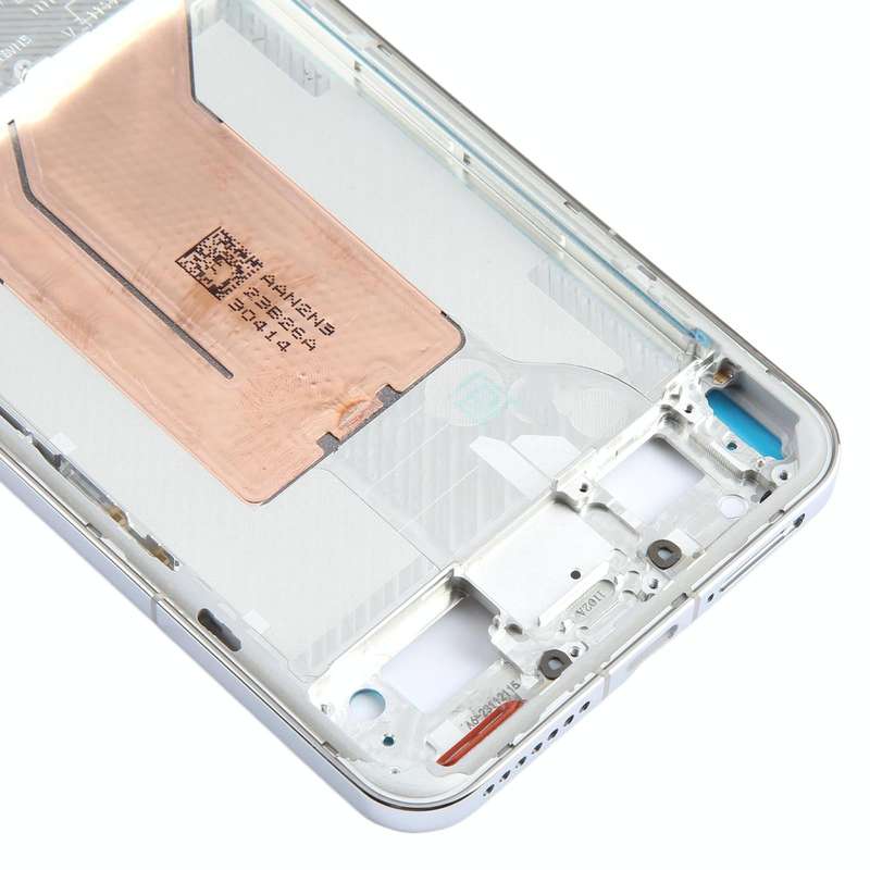 For Xiaomi 14 Pro Original Front Housing LCD Frame Bezel Plate (Silver)