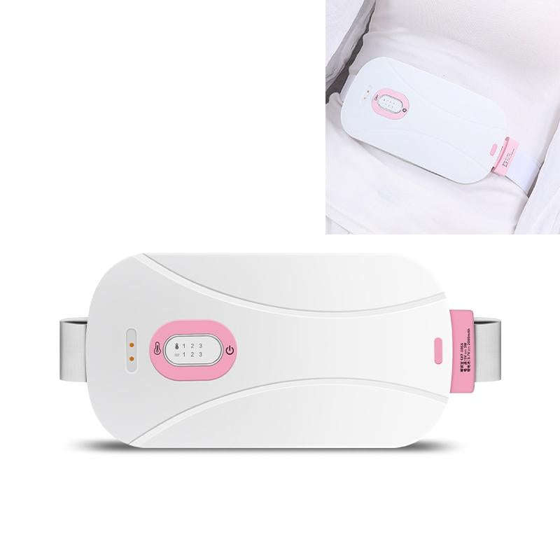 Women Menstrual Cramp Relief Pain Health Care Warm Uterus Belt Heat Moxibustion and Nuan Gongbao ...