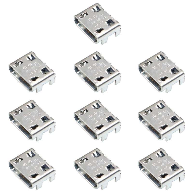 10pcs Charging Port Connector for Galaxy Ace 4 Duos G130H G318 G310HN G313F G313H G313HD G313HN G...