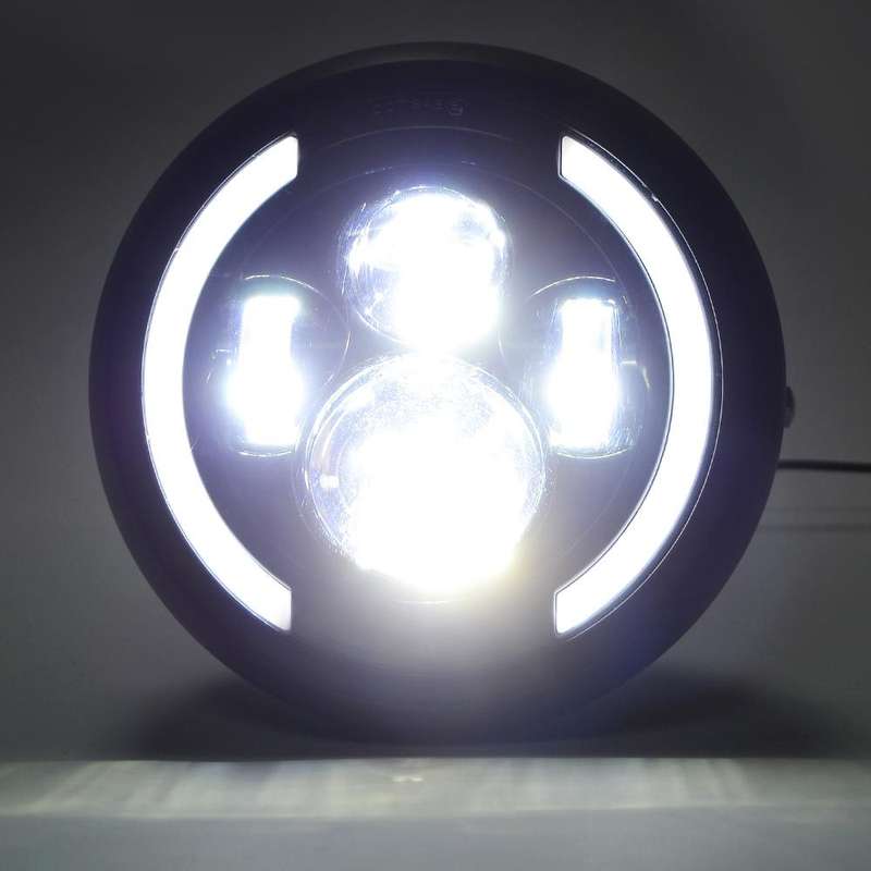 7.5 Inch Motorcycle Modified Headlights With Brackets