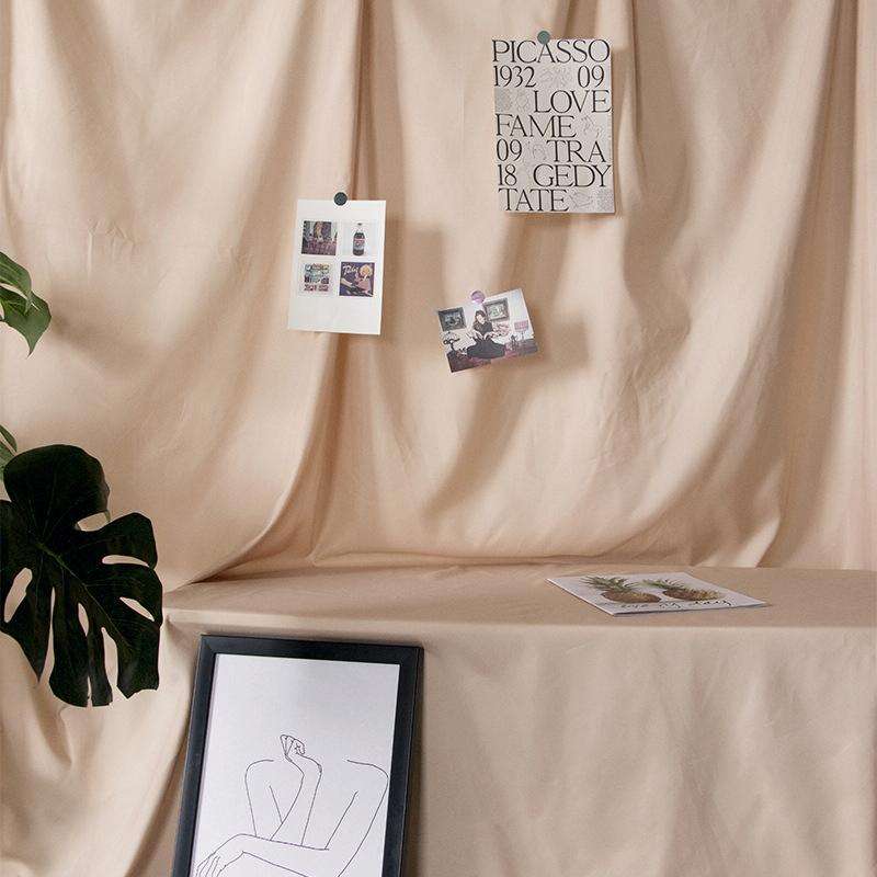 4 x 2.4m Photo Background Cloth Increased Widened Photography Cloth Live Broadcast Solid Color Cl...