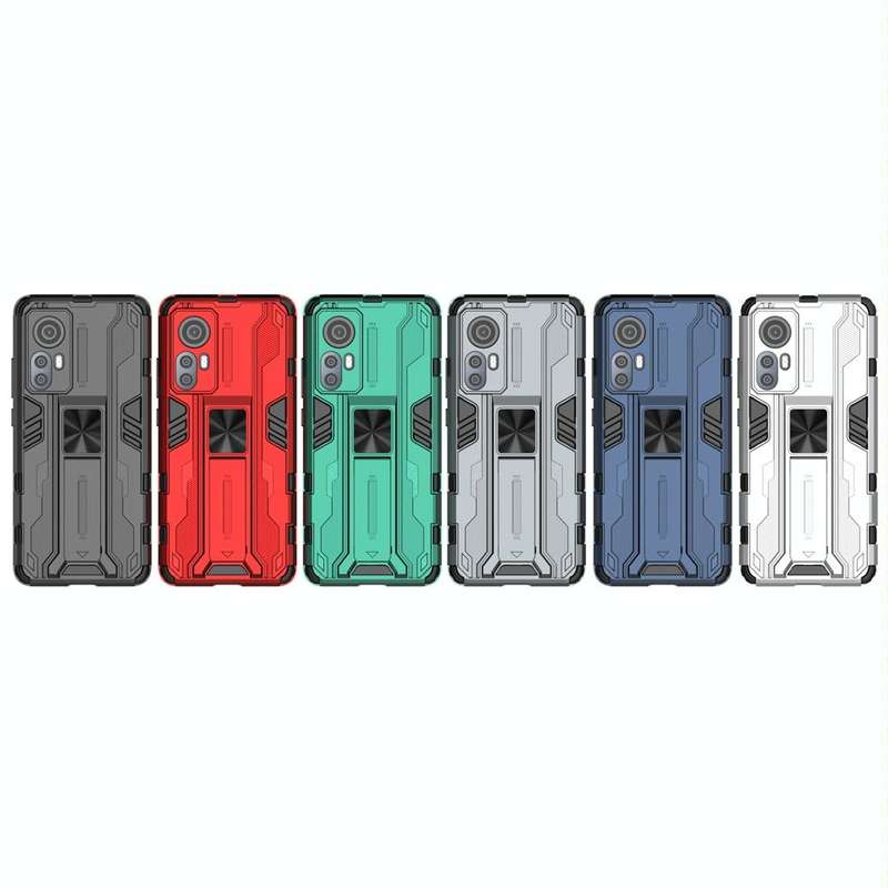 For Xiaomi 12S/12/12X Supersonic PC + TPU Shock-proof Phone Case(Black)