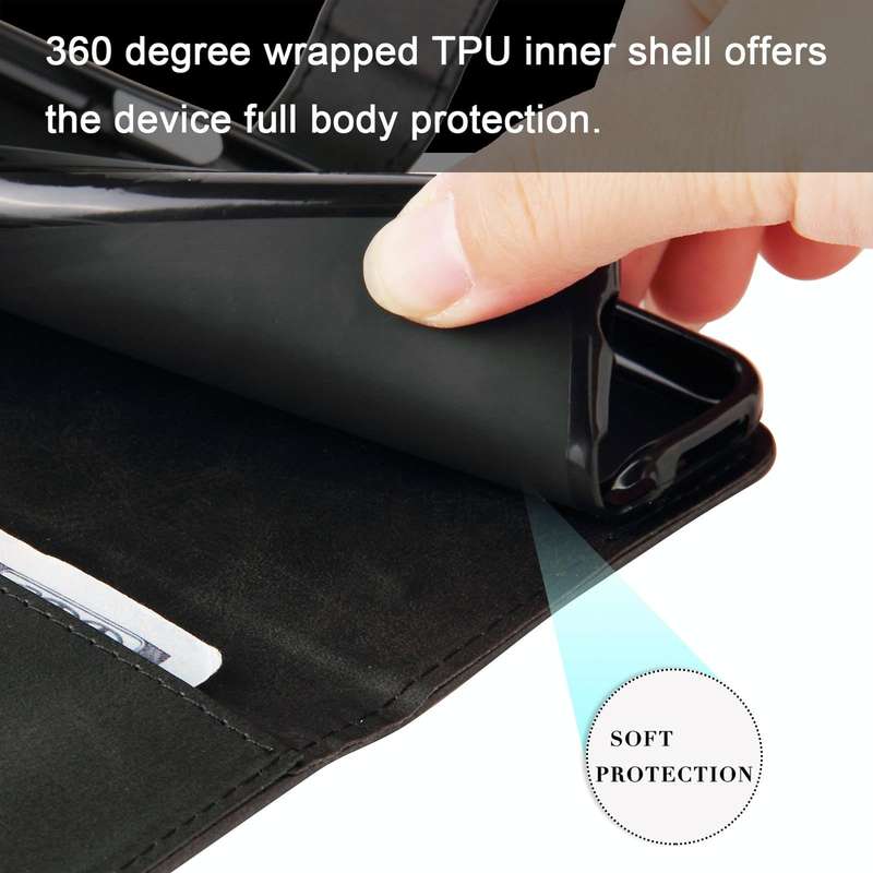 For vivo Y21 / Y21S / Y33S Fashion Calf Texture Zipper Horizontal Flip Leather Phone Case(Black)