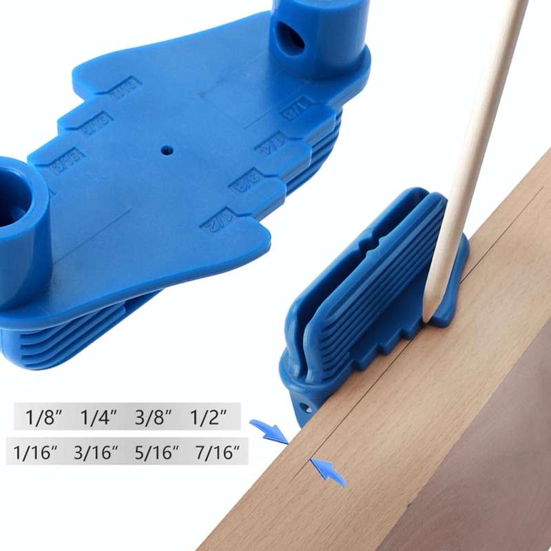 Multifunctional Scriber Woodworking Tools, Style:Scribe Gray (Including 2 Pencils