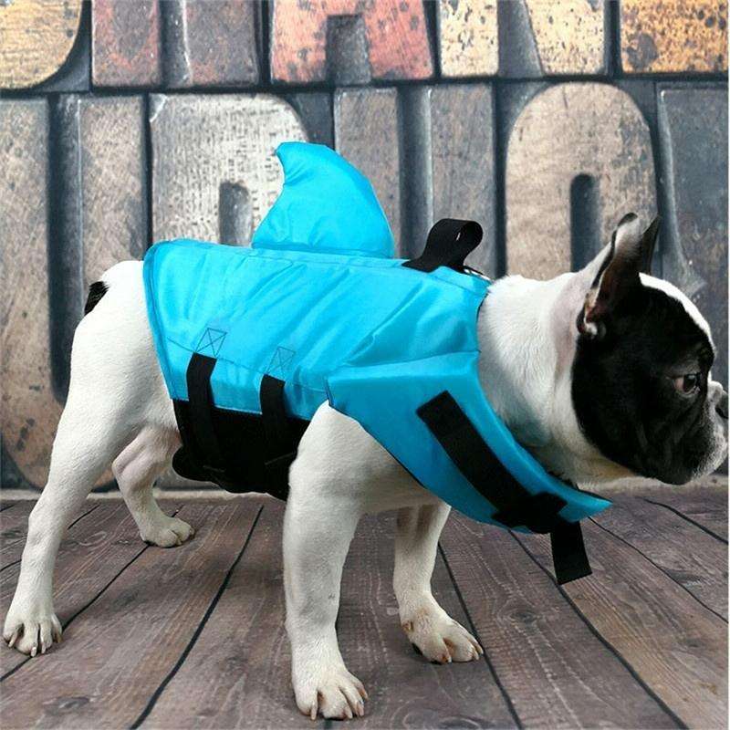 Summer Pet Life Jacket Dog Safety Clothes Dogs Swimwear Pets Safety Swimming Suit, Size:XS(Blue)