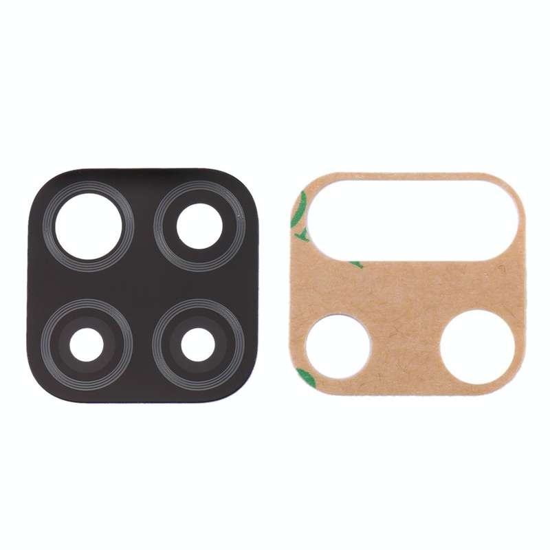 For Huawei P40 Lite  10pcs Original Back Camera Lens (Black)