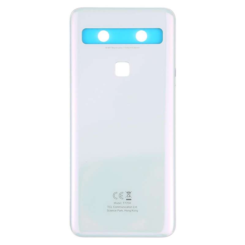 Original Battery Back Cover for TCL 10L (10 Lite) T770H(White)
