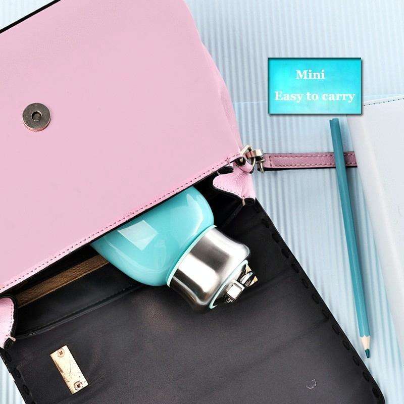 Mini Cute Coffee Vacuum Flasks Thermos Stainless Steel Cup Travel Drink Water Bottle Thermoses Mu...