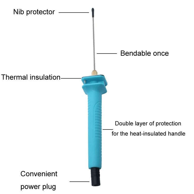 25cm KT Foam Board Cutting Pen Electrothermal Cutting Knife Thermal Melting Pen Tool(No Power Sup...