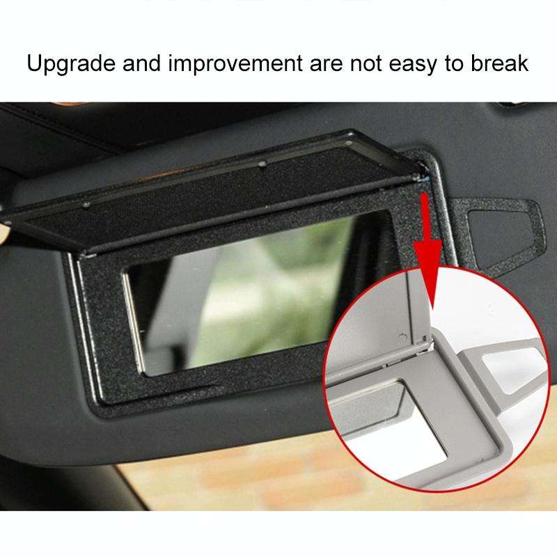 Car Front Row Right Sun Visor Makeup Mirror for Mercedes-Benz S Class W220 1998-2005, Left and Ri...