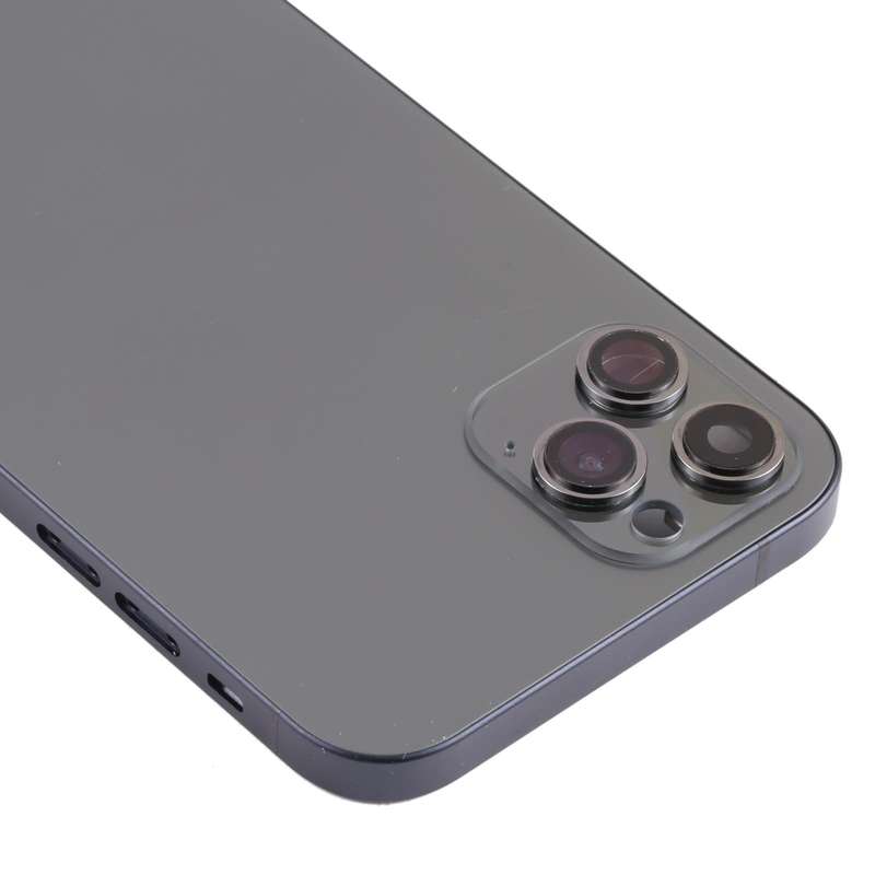 Back Housing Cover with Appearance Imitation of iP13 Pro for iPhone 11(Black)