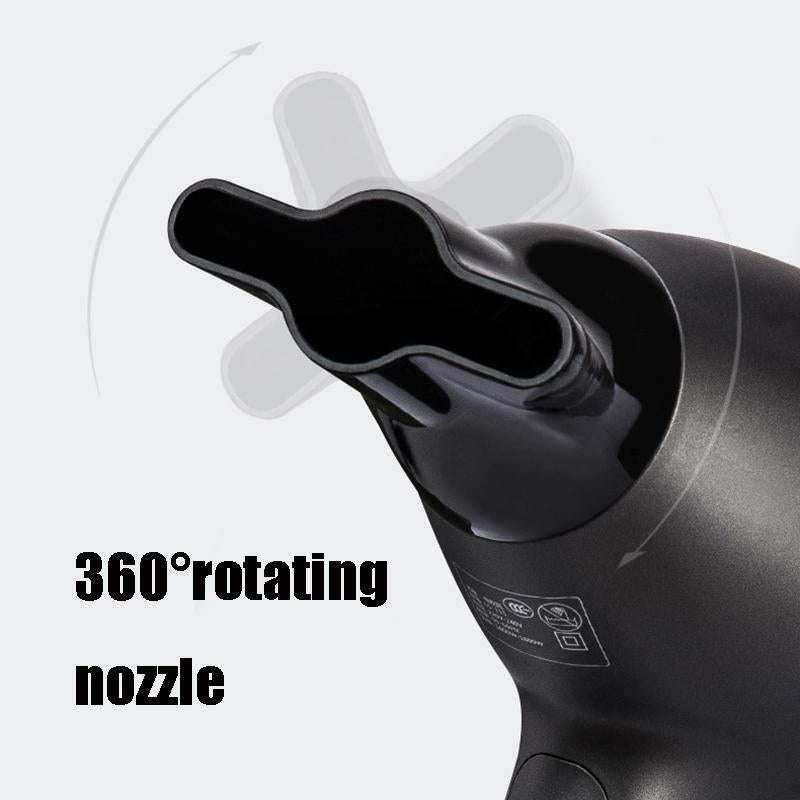 Lescolton 9809 Household Smart High-power Cold Hot Wind Leafless Negative Ion Hair Dryer with Hai...