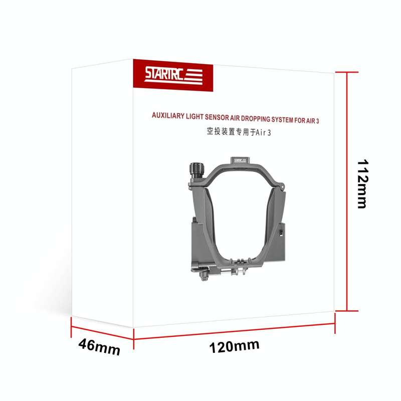 For DJI Air 3 STARTRC Air-Dropping System Thrower Parabolic (Grey)