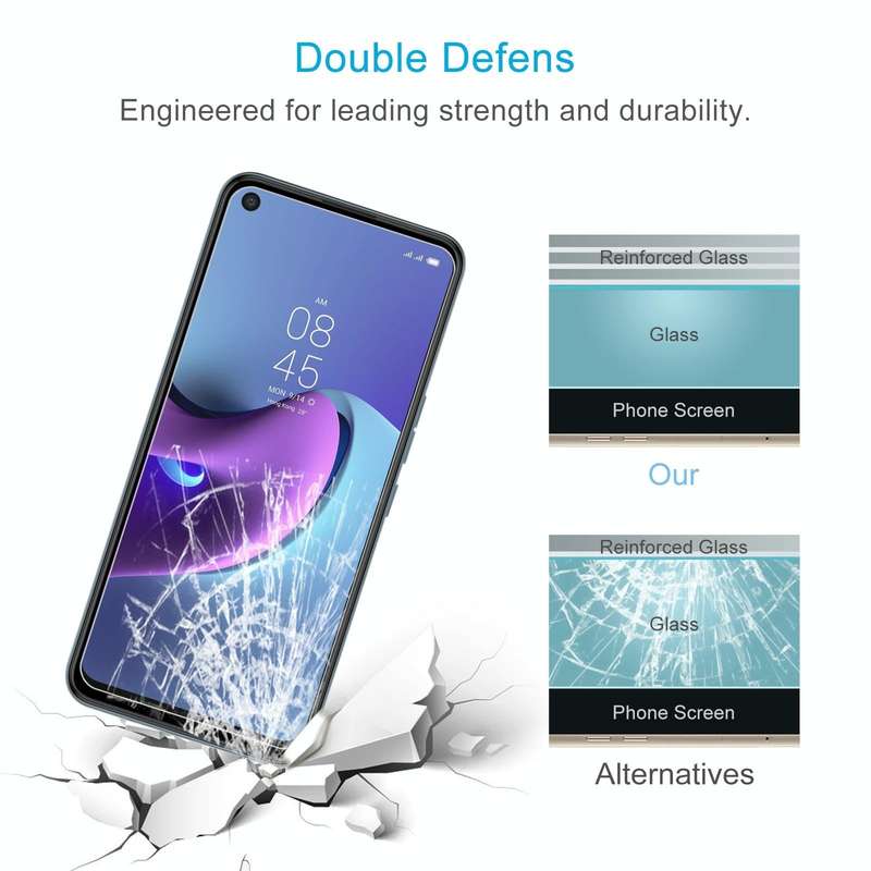 For Tecno Spark 7 Pro 10 PCS 0.26mm 9H 2.5D Tempered Glass Film