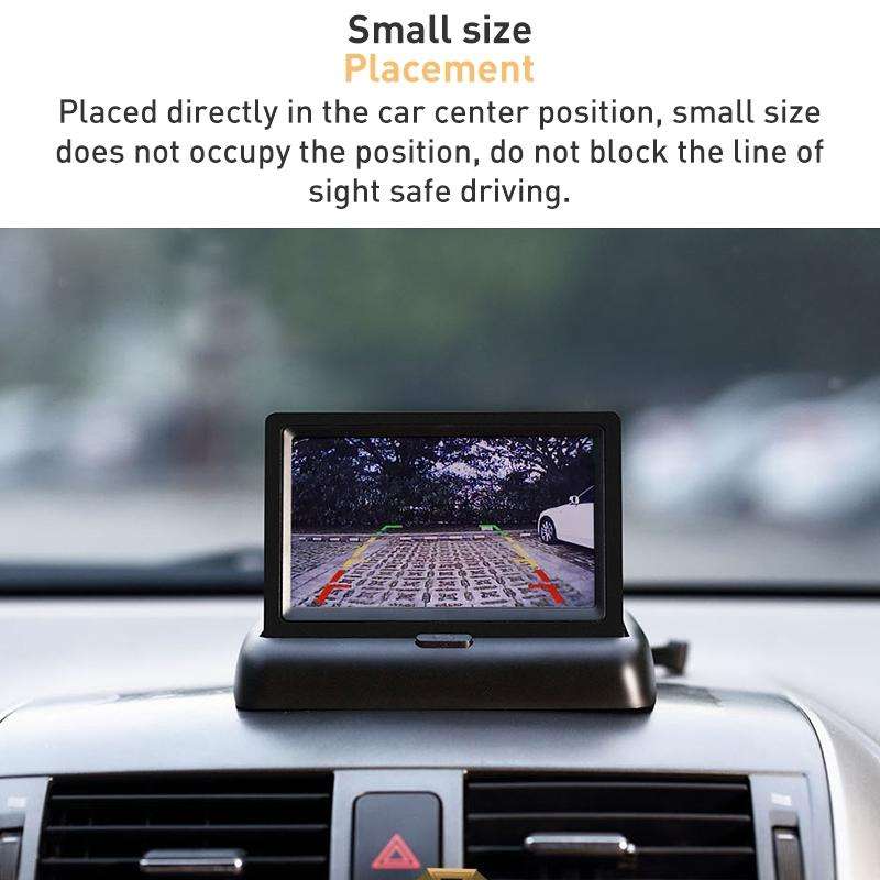 4.3 inch TFT-LCD Color Foldable Car Monitor, Type: PAL/NTSC