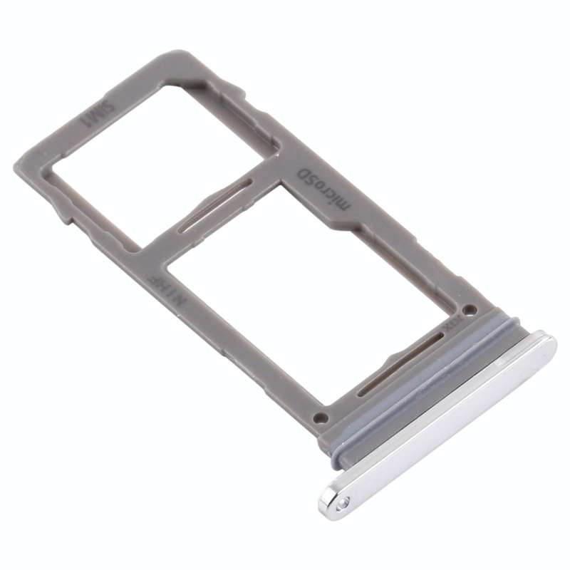 For Samsung Galaxy Note20 Ultra SIM Card Tray + Micro SD Card Tray (Silver)