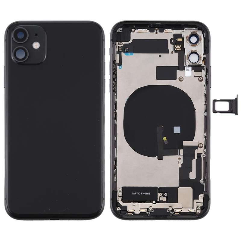 Battery Back Cover Assembly (with Side Keys & Power Button + Volume Button Flex Cable & Wireless ...