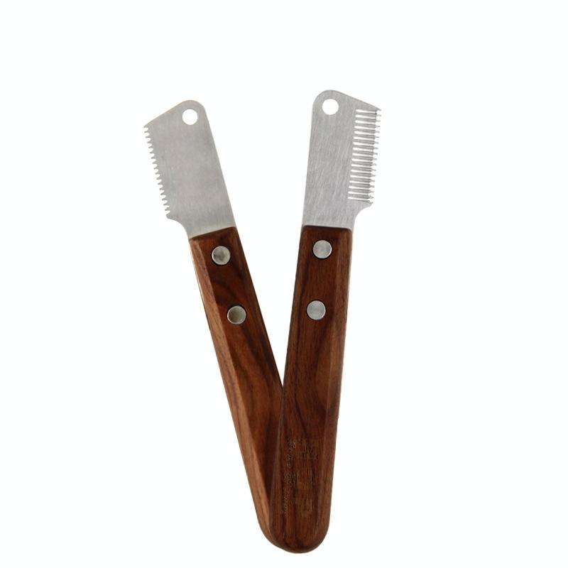 HOP Terrier Dog Plucking Knife Pet Grooming & Shaving Tool(CS276 Right Hand)