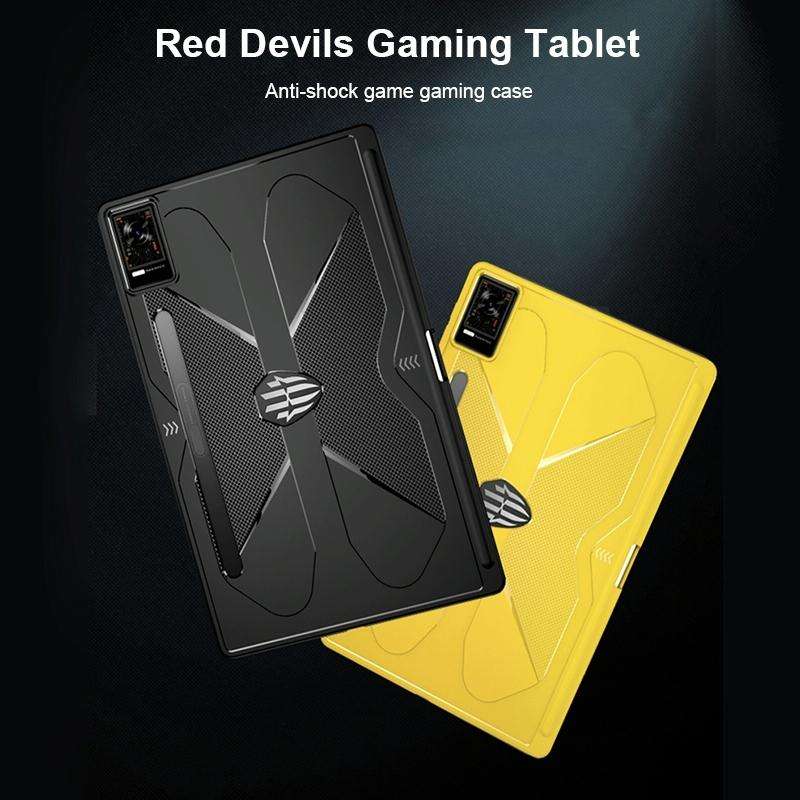 For ZTE nubia Red Magic Gaming Tablet All-inclusive Shockproof Cooling TPU Case(Black)