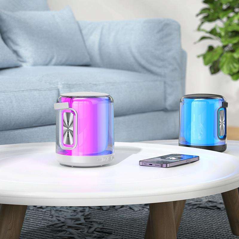 BOROFONE BR30 Auspicious Colorful Sports Bluetooth 5.3 Speaker(Dark Blue)