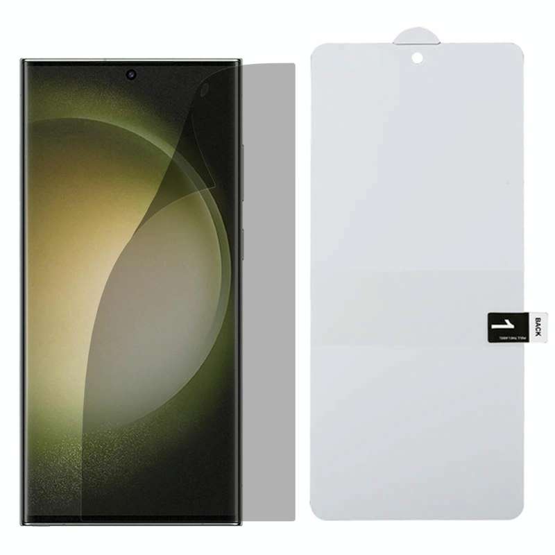For Samsung Galaxy S23 Ultra 5G Full Cover Anti-spy Screen Protector Explosion-proof Hydrogel Fil...