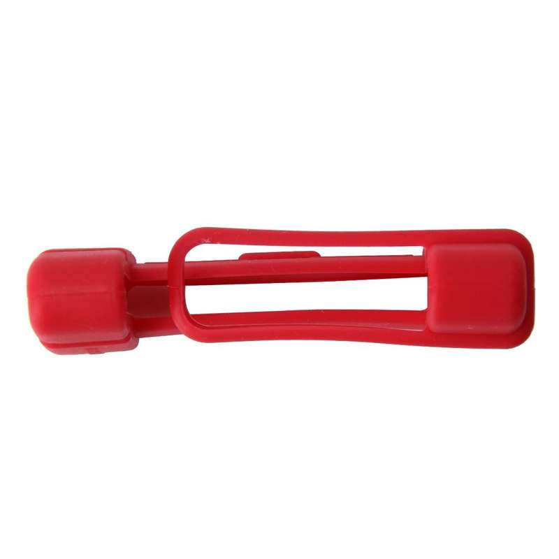 Universal Adjustable Car Seat Belt Buckle Plug Protective Cover Case(Red)