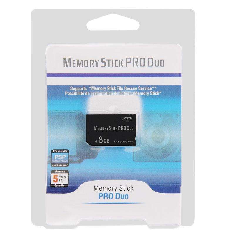 Memory Stick Pro Duo Card (100% Real Capacity)(Black)