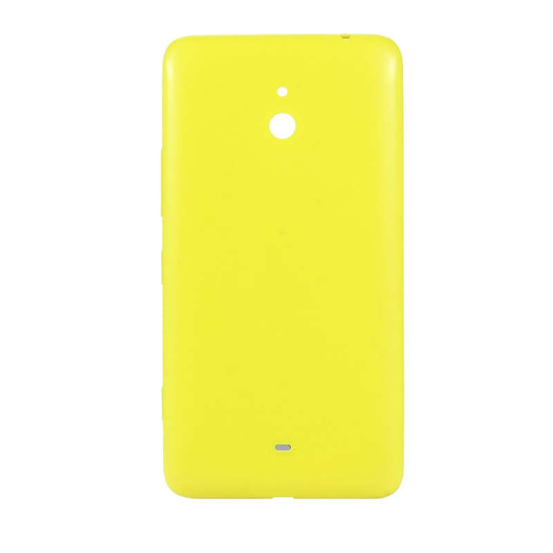 Original Housing Battery Back Cover + Side Button for Nokia Lumia 1320(Yellow)