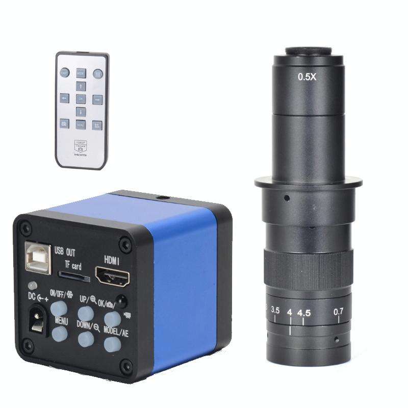 16 Million Pixel Industrial Camera + 0745 Adjustable Focus Camera Lens CCD High-Definition Photo ...