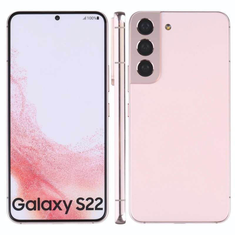 For Samsung Galaxy S22 5G Original Color Screen Non-Working Fake Dummy Display Model (Pink)
