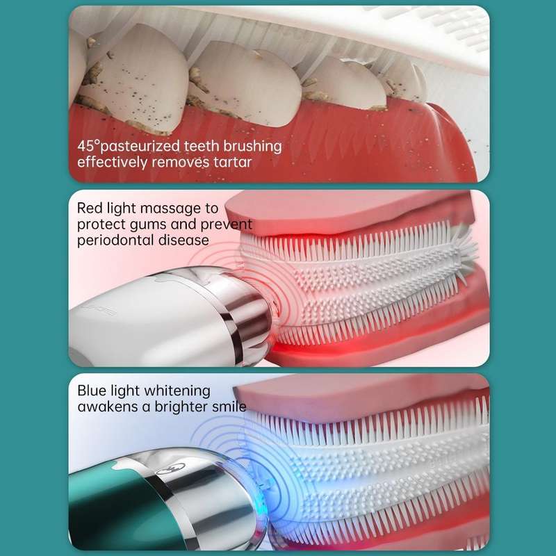 WK WT-C01 Smart U-shaped Electric Toothbrush for Adult (White)