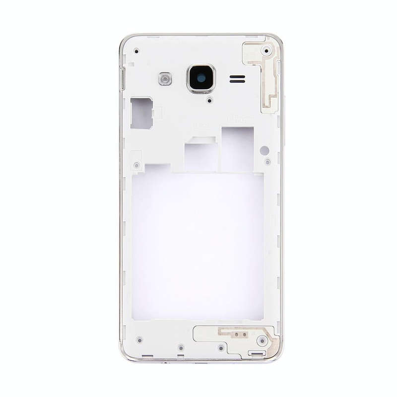 For Galaxy On5 / G5500  Middle Frame Bezel (Double Card Version)(Silver)