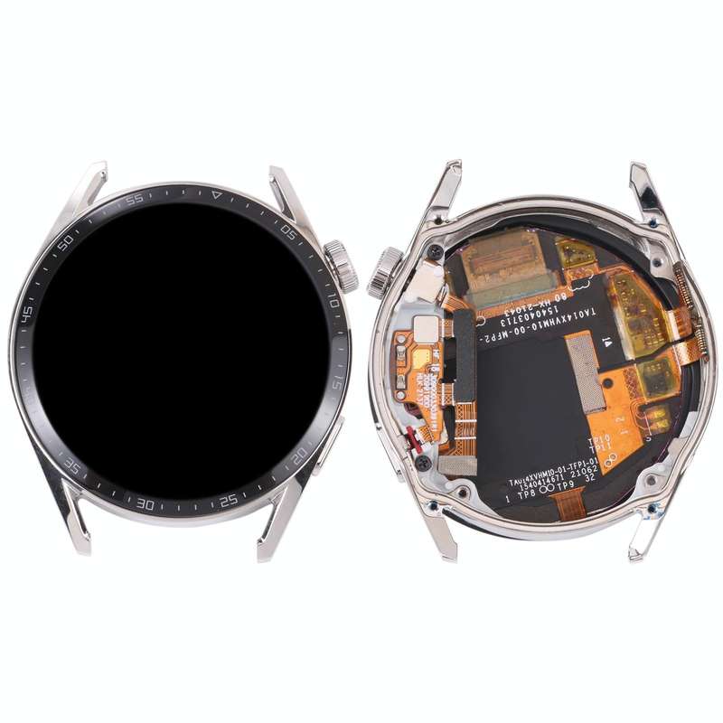 Dual Cable Edition Original LCD Screen and Digitizer Full Assembly With Frame for Huawei Watch GT...
