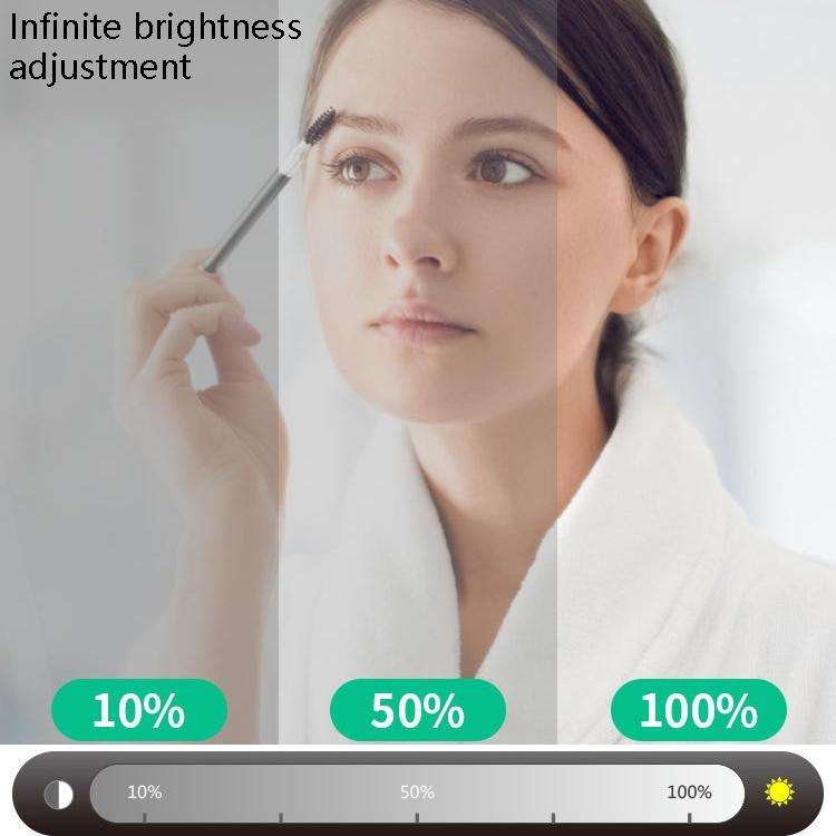 LED Makeup Mirror Light Beauty Fill Light Hand Sweep Sensor Mirror Front Light, Power source: 10 ...