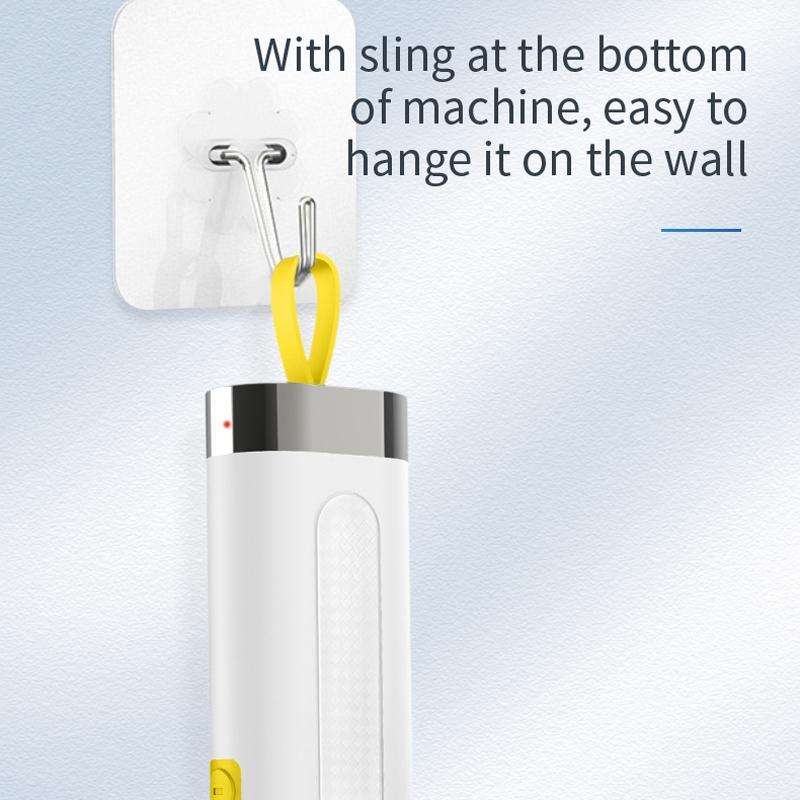 Multifunctional Handheld Cordless Electric Cleaning Brush(Ivory White)