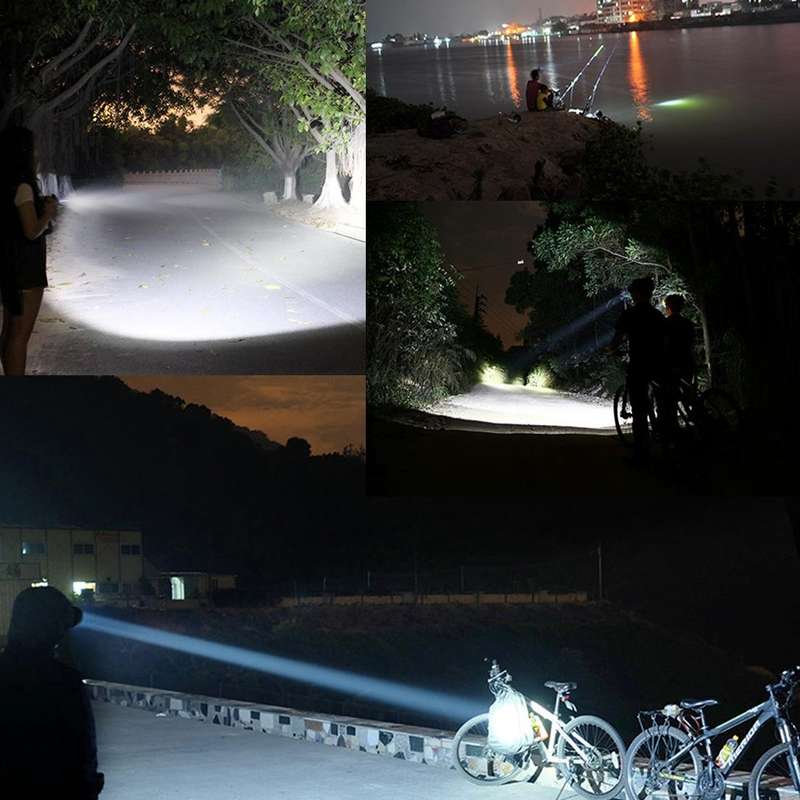 LED Headlamp High Power Bright Headlight , 3 CREE T6 with Charger, NO Including Batteries