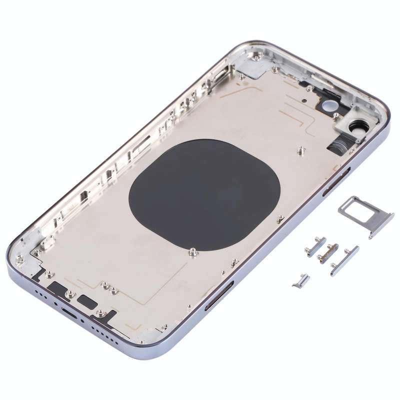 Stainless Steel Material Back Housing Cover with Appearance Imitation of iP13 Pro for iPhone XR(B...