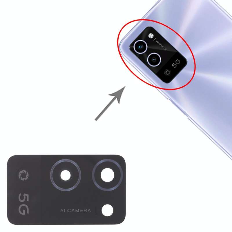 For OPPO A56 5G 10 PCS Back Camera Lens
